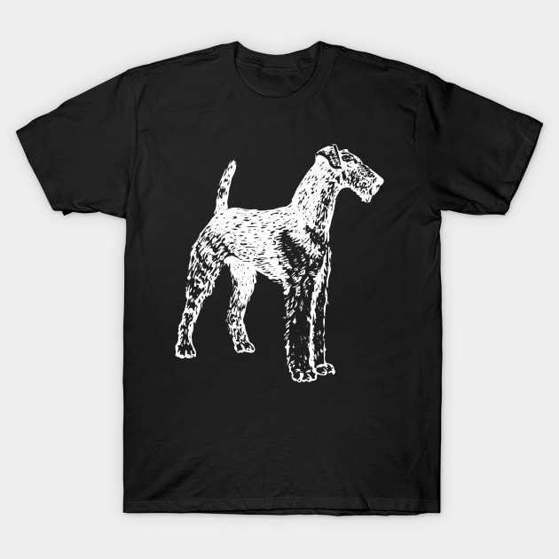 Airedale Terrier Pet Dog T-Shirt by terrybain